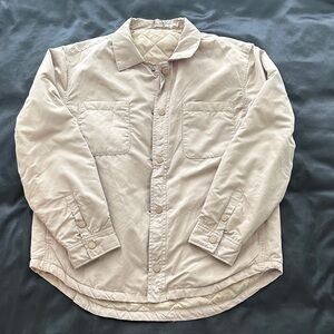 Cream Quilted Jacket